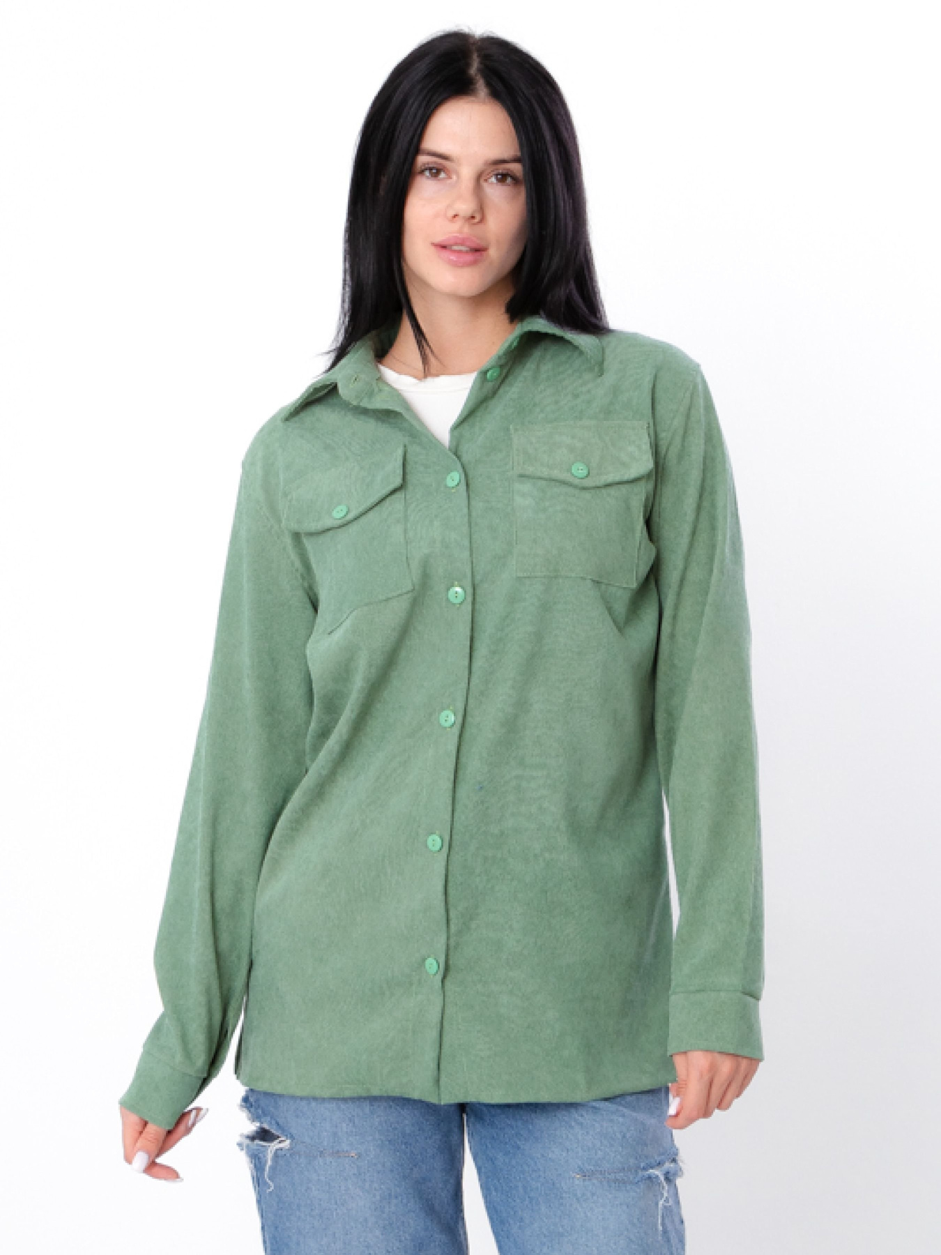 Рубашка Носи своє модель 3378-045-m-qtno-zelenij Фото