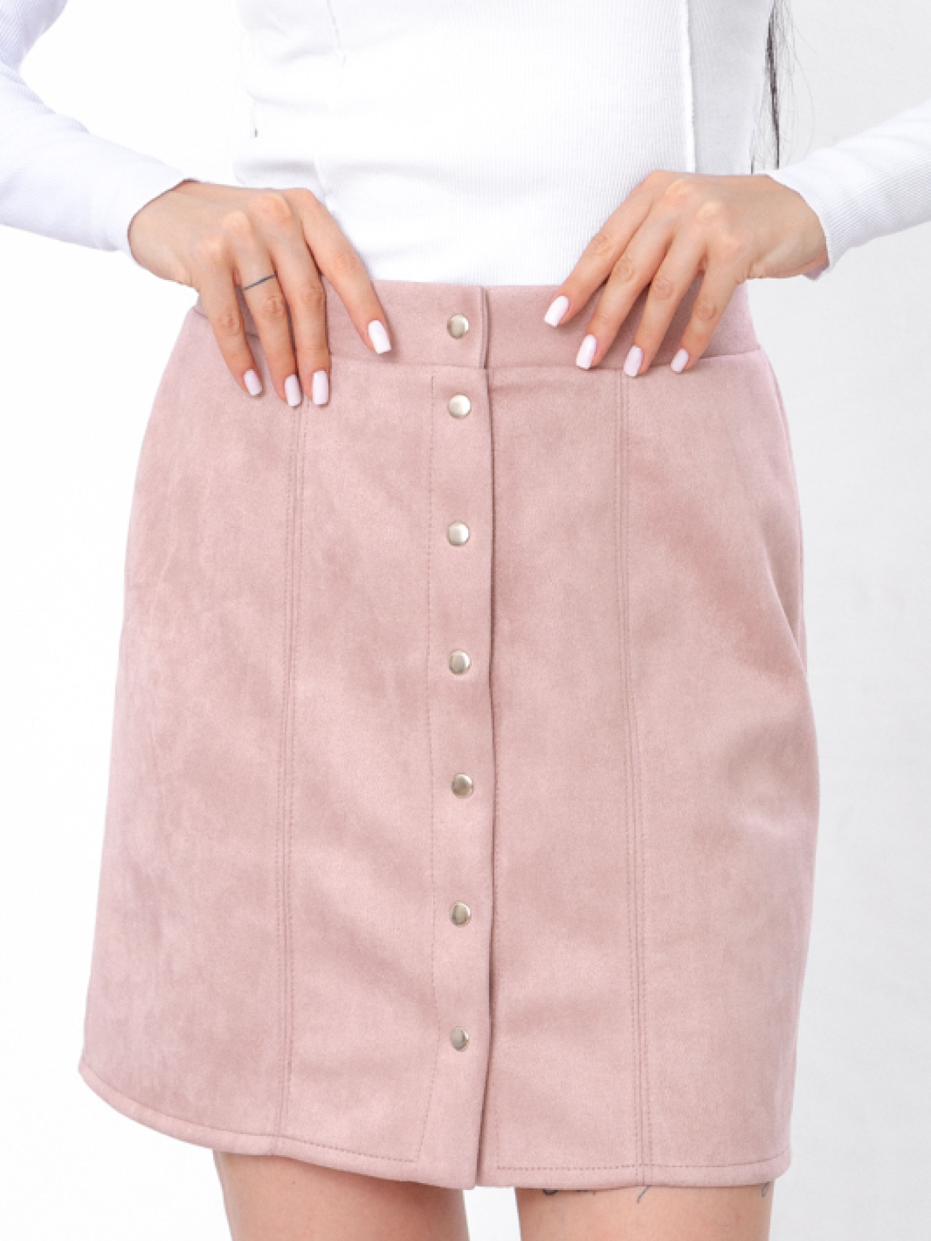 Спідниця міні Носи своє модель 8412-087-1-pudra Фото