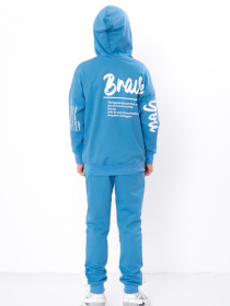 Повседневный костюм Носи своє модель 6421-057-33-goluba-blakitx Повседневный костюм Носи своє модель 6421-057-33-goluba-blakitx Фото