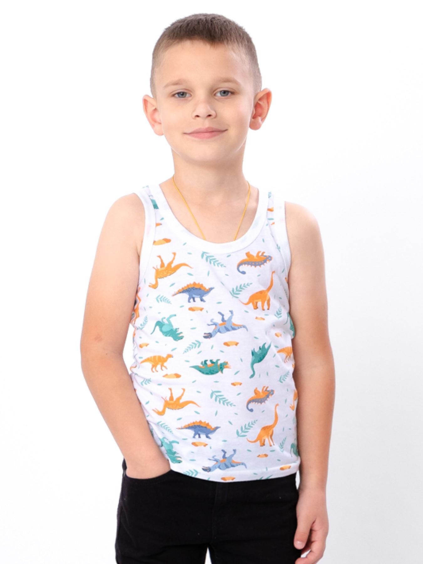 Майка для дома Носи своє модель 6072-002-4-dinozavri-na-blomu Фото