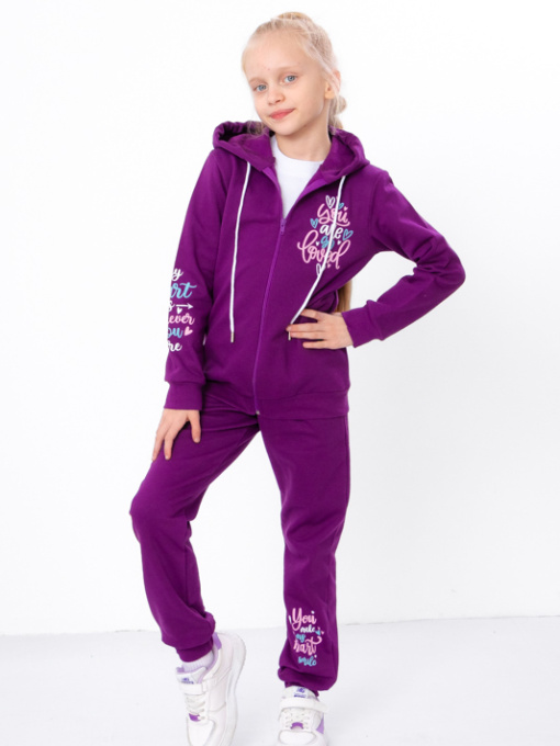 Спортивный костюм Носи своє модель 6018-023-33-baklazhan Фото