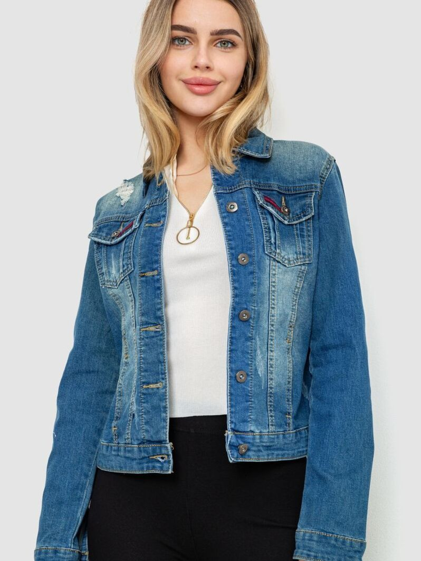 Джинсова куртка Ager модель У-1128864::000000084 Фото