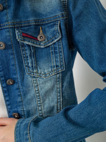 Джинсова куртка Ager модель У-1128864::000000084 Фото