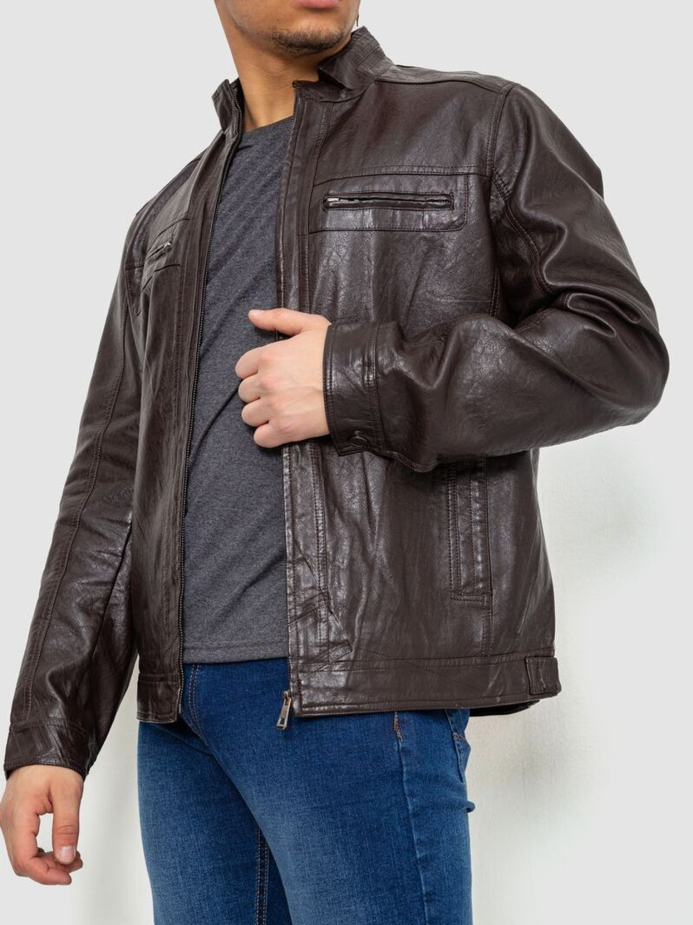 Куртка кожаная Ager модель У-1128369::000000046 Куртка кожаная Ager модель У-1128369::000000046 Фото