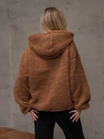 Худи ISSA Plus модель 13580_коричневый Фото