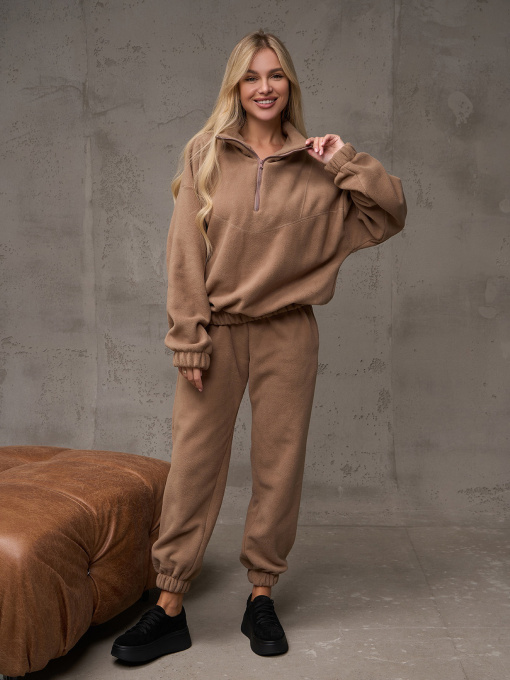 Костюм ISSA Plus модель 13637_бежевый Фото