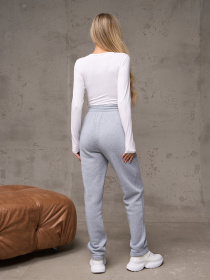 Повсякденні штани ISSA Plus модель 14906_светло_серый Фото