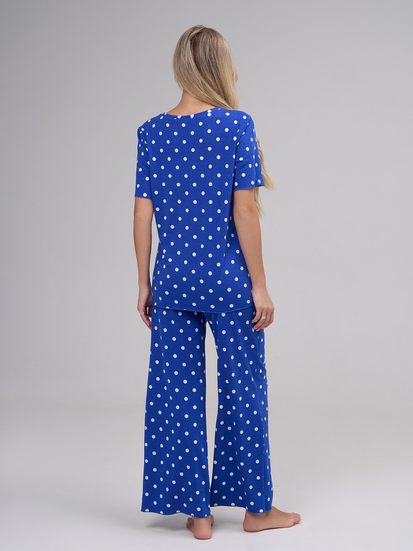 Пижама ISSA Plus модель 14885_синий Фото