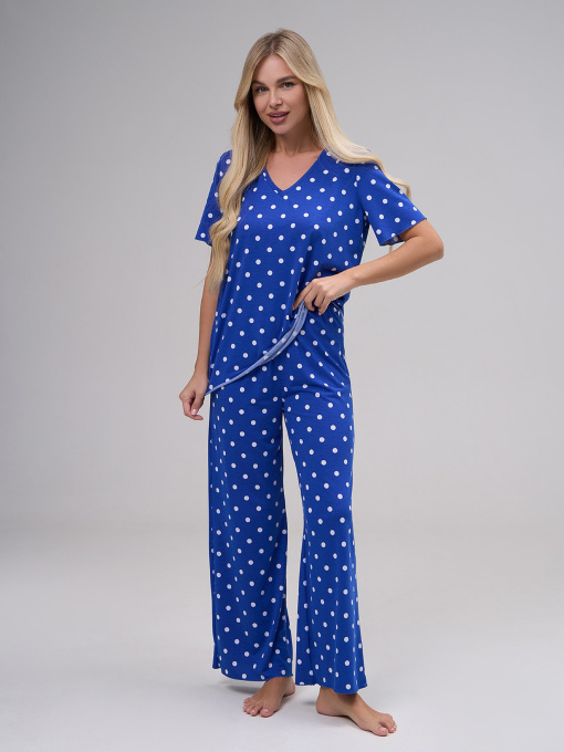 Піжама ISSA Plus Модель 14885_синий Фото