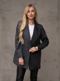 Піджак ISSA Plus модель 14882_серый Піджак ISSA Plus модель 14882_серый Фото