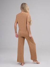Пижама ISSA Plus модель 14884_бежевый Фото