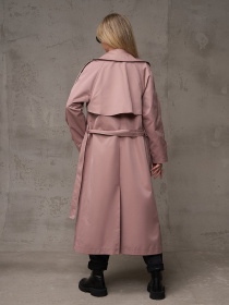 Тренч ISSA Plus модель 14886_бежевый Фото