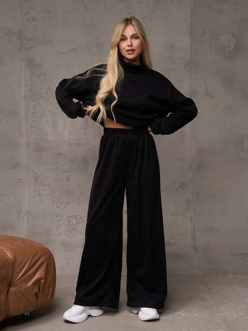 Повсякденний костюм ISSA Plus модель 14888_черный Фото