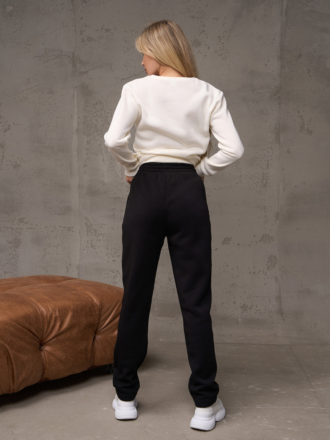 Брюки повседневные ISSA Plus модель 14906_черный Фото