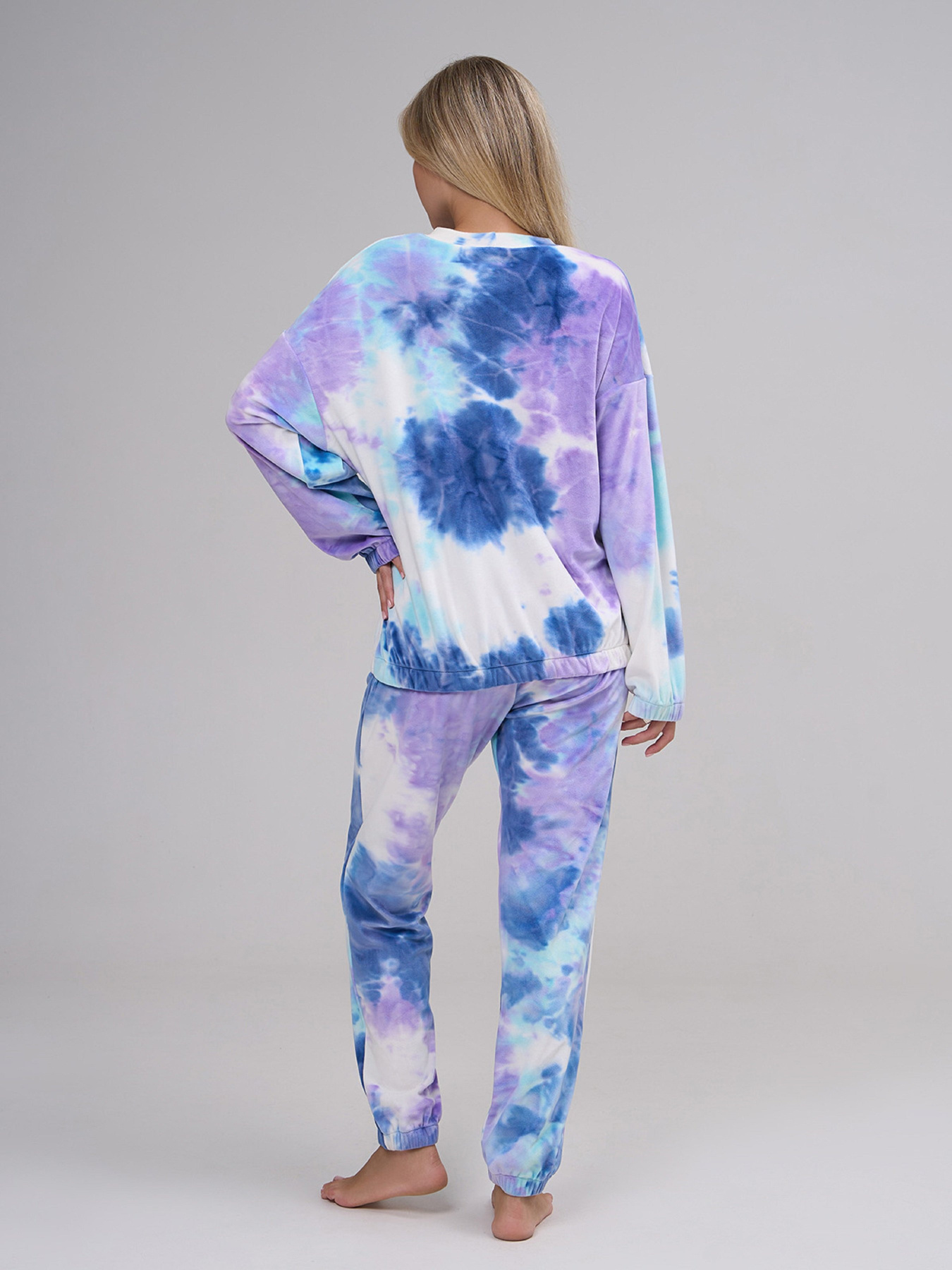 Пижама ISSA Plus модель 14330A_молочный Фото