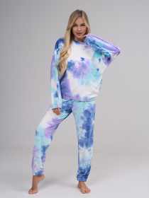 Піжама ISSA Plus модель 14330A_молочный Піжама ISSA Plus модель 14330A_молочный Фото