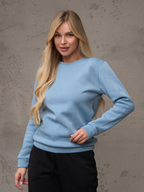 Свитшот ISSA Plus модель 14892_голубой Фото