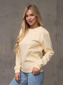 Свитшот ISSA Plus модель 14892_бежевый Свитшот ISSA Plus модель 14892_бежевый Фото