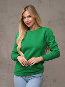 Свитшот ISSA Plus модель 14892_зеленый Фото