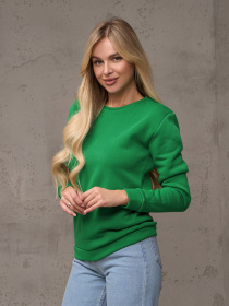 Світшот ISSA Plus модель 14892_зеленый Фото