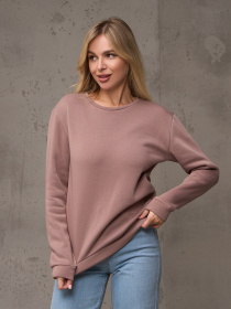 Світшот ISSA Plus модель 14892_коричневый Фото