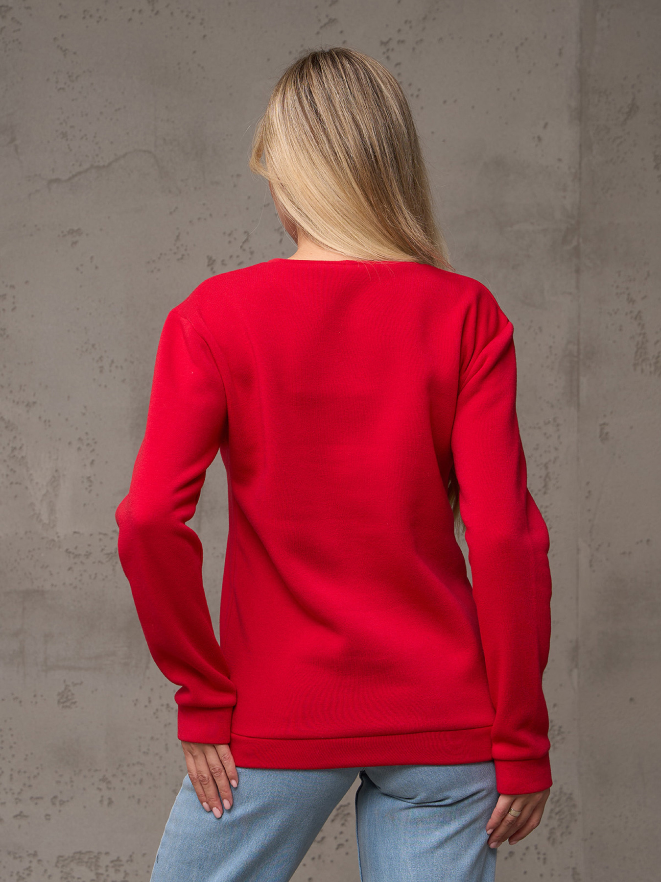 Свитшот ISSA Plus модель 14892_красный Фото