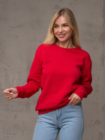 Свитшот ISSA Plus модель 14892_красный Фото