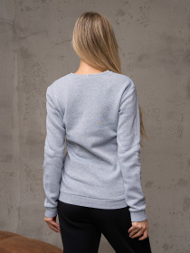 Свитшот ISSA Plus модель 14892_светло-серый Свитшот ISSA Plus модель 14892_светло-серый Фото