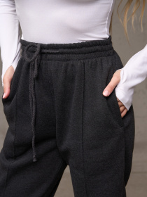 Повседневные штаны ISSA Plus модель 14906_темно_серый Фото