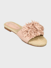 Шльопанці Pretty You London модель Tassle Фото