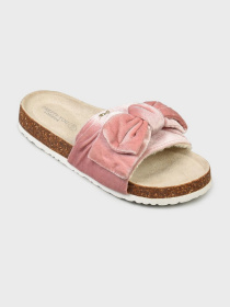 Шльопанці Pretty You London модель Velvet_Bow Фото