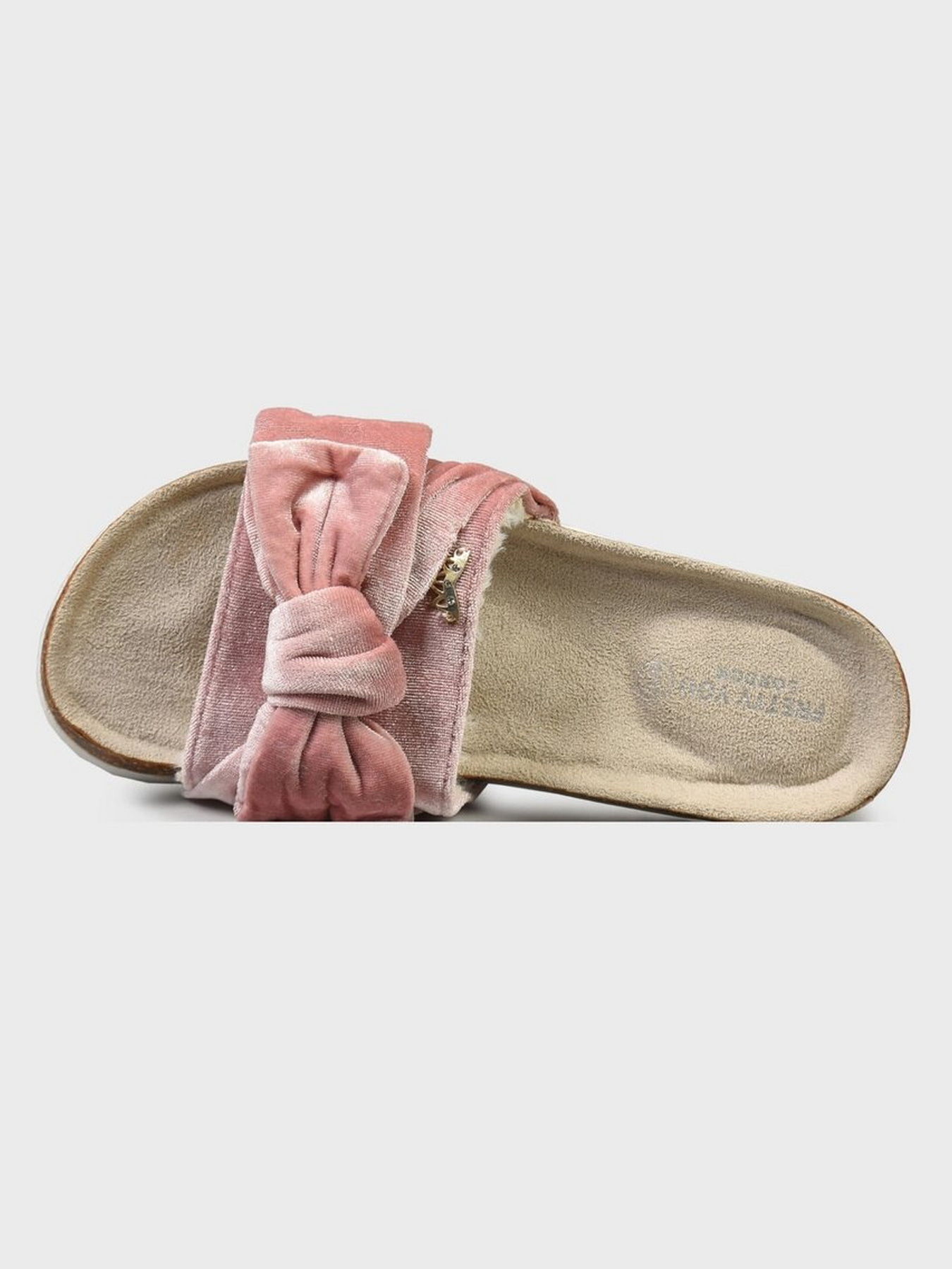 Шльопанці Pretty You London модель Velvet_Bow Фото