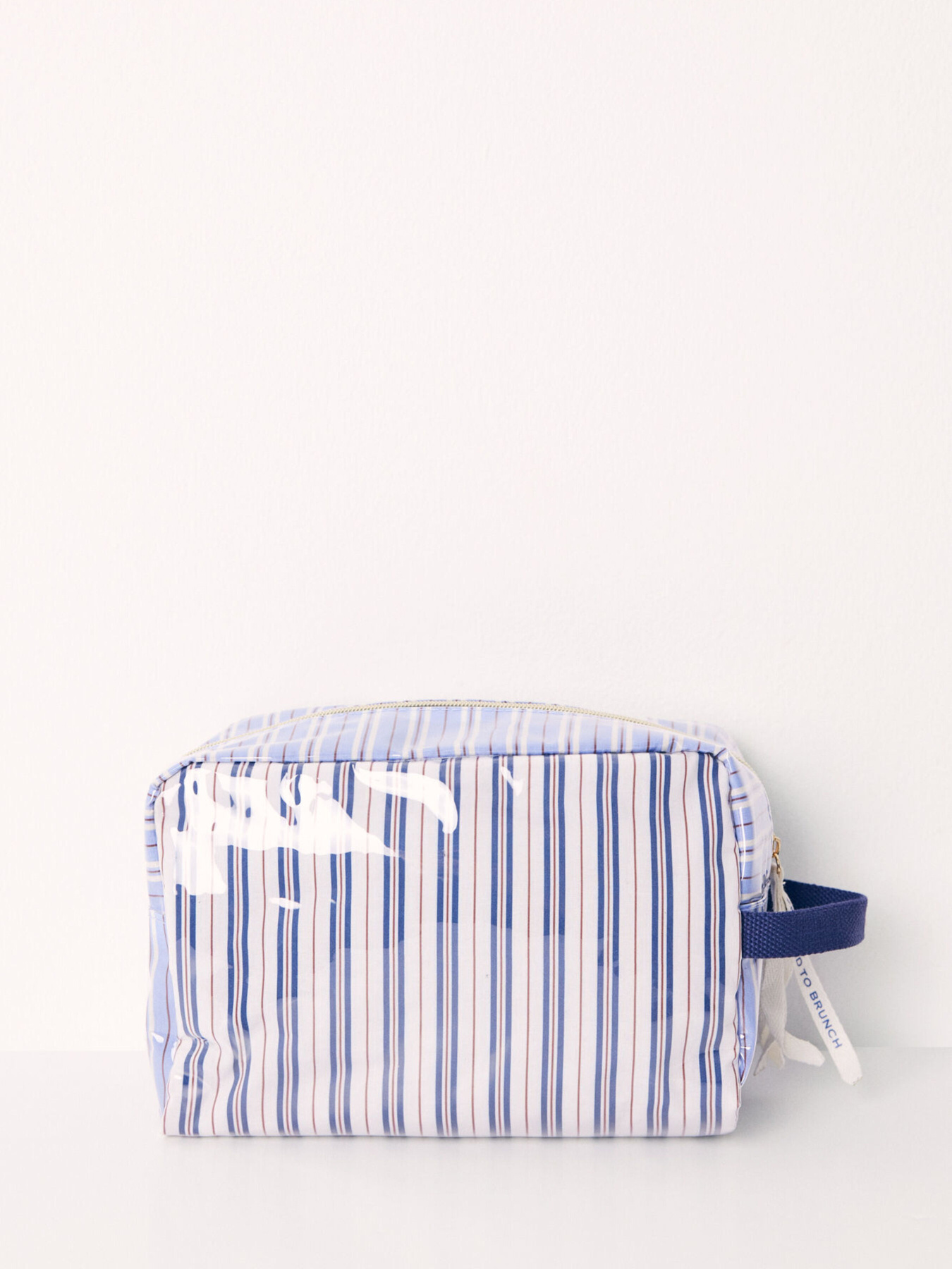 Большая косметичка с полосатым принтом Women'secret модель 4848817-18 Большая косметичка с полосатым принтом Women'secret модель 4848817-18 Фото