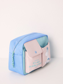 Косметичка Moomin колор-блок среднего размера Women'secret модель 4848821-98 Косметичка Moomin колор-блок среднего размера Women'secret модель 4848821-98 Фото