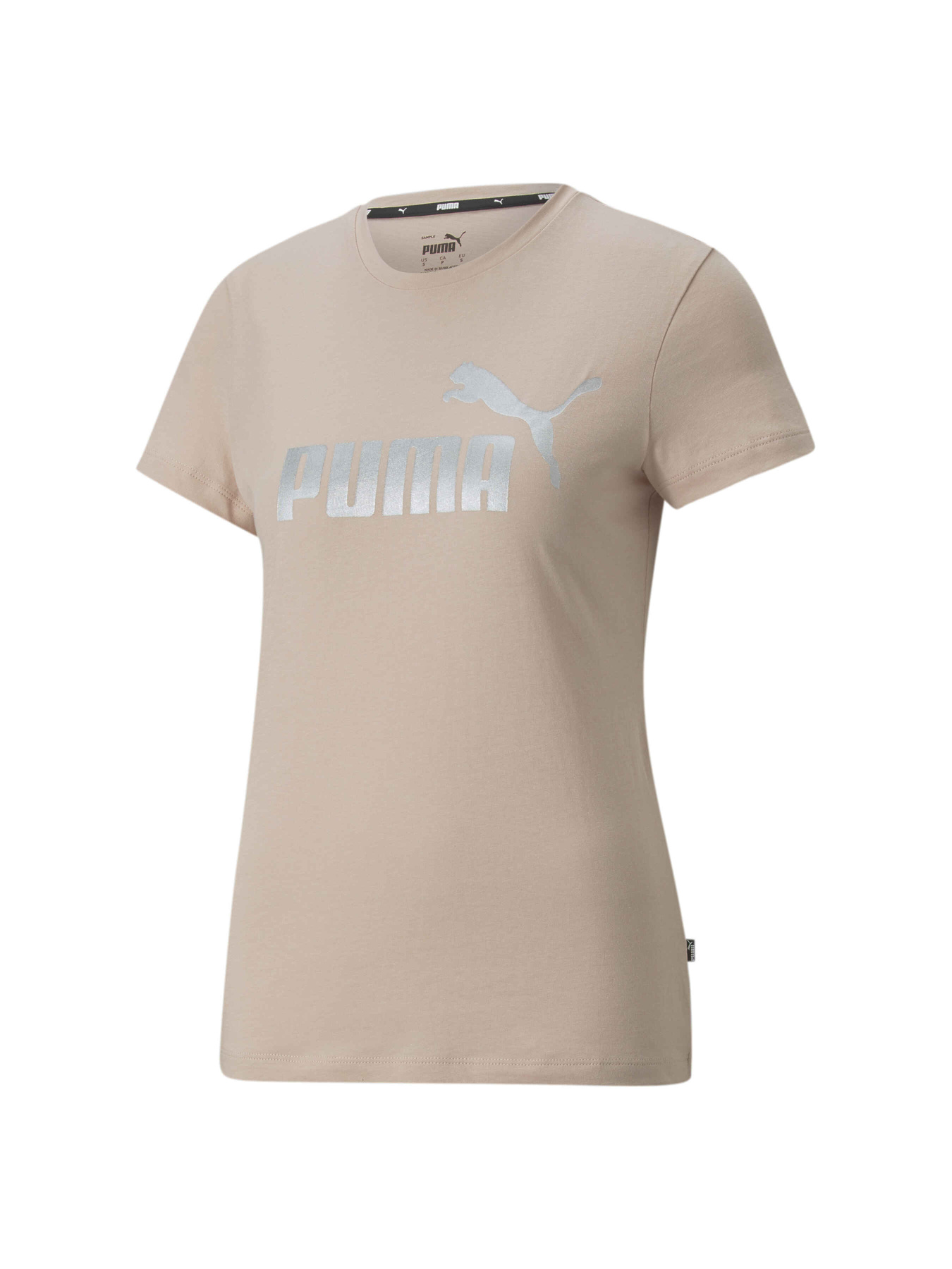 Футболка PUMA Ess+ Metallic Logo Tee модель 848303 Фото