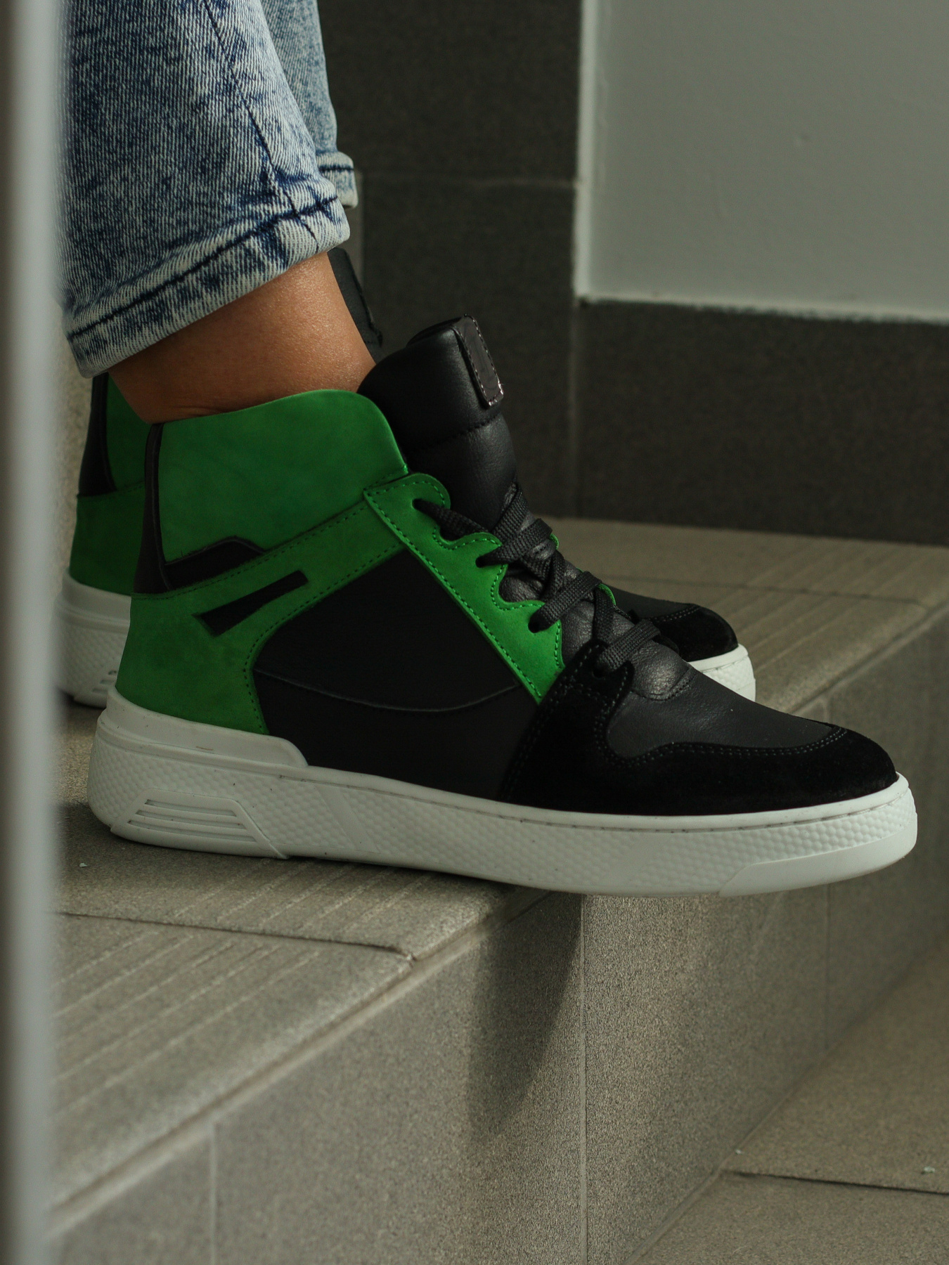 Ботинки Theo Leo модель LEO-3077SA BL-GR Фото