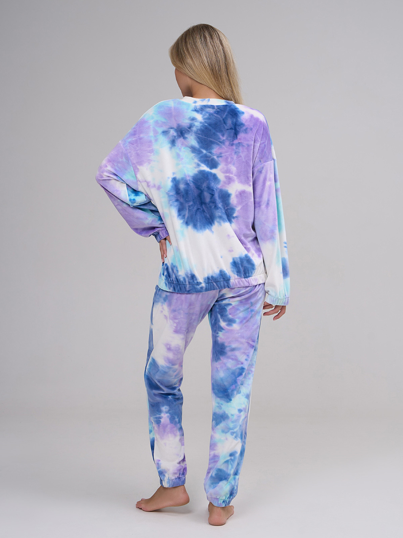 Пижама ISSA Plus модель 14330A_молочный Фото