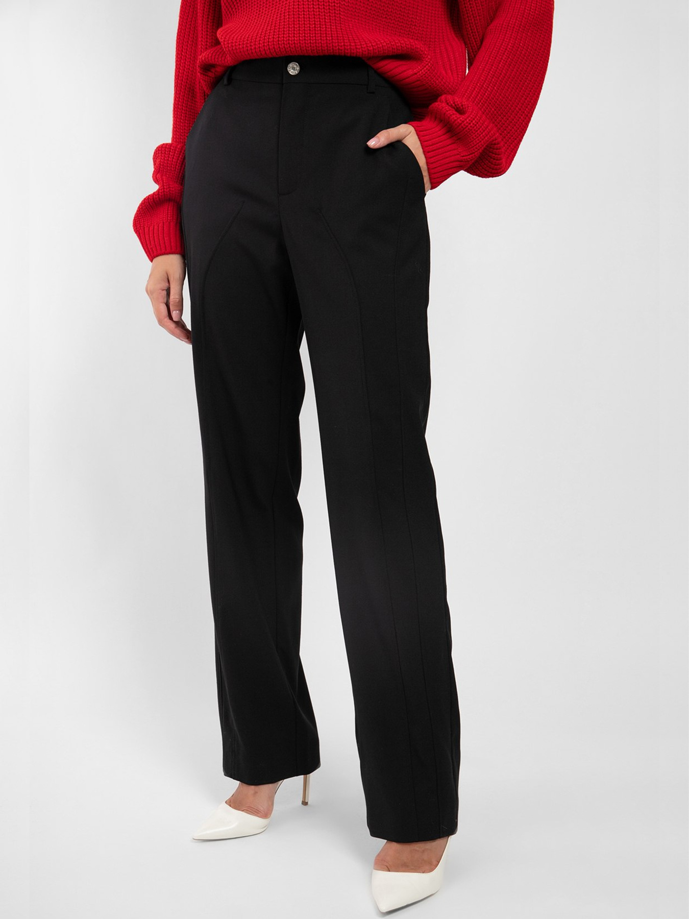 Класичні штани Moschino модель 242K2A032587260555 Фото