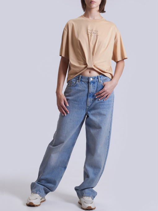 Широкие джинсы Moschino модель 242K2J030887201303 Фото