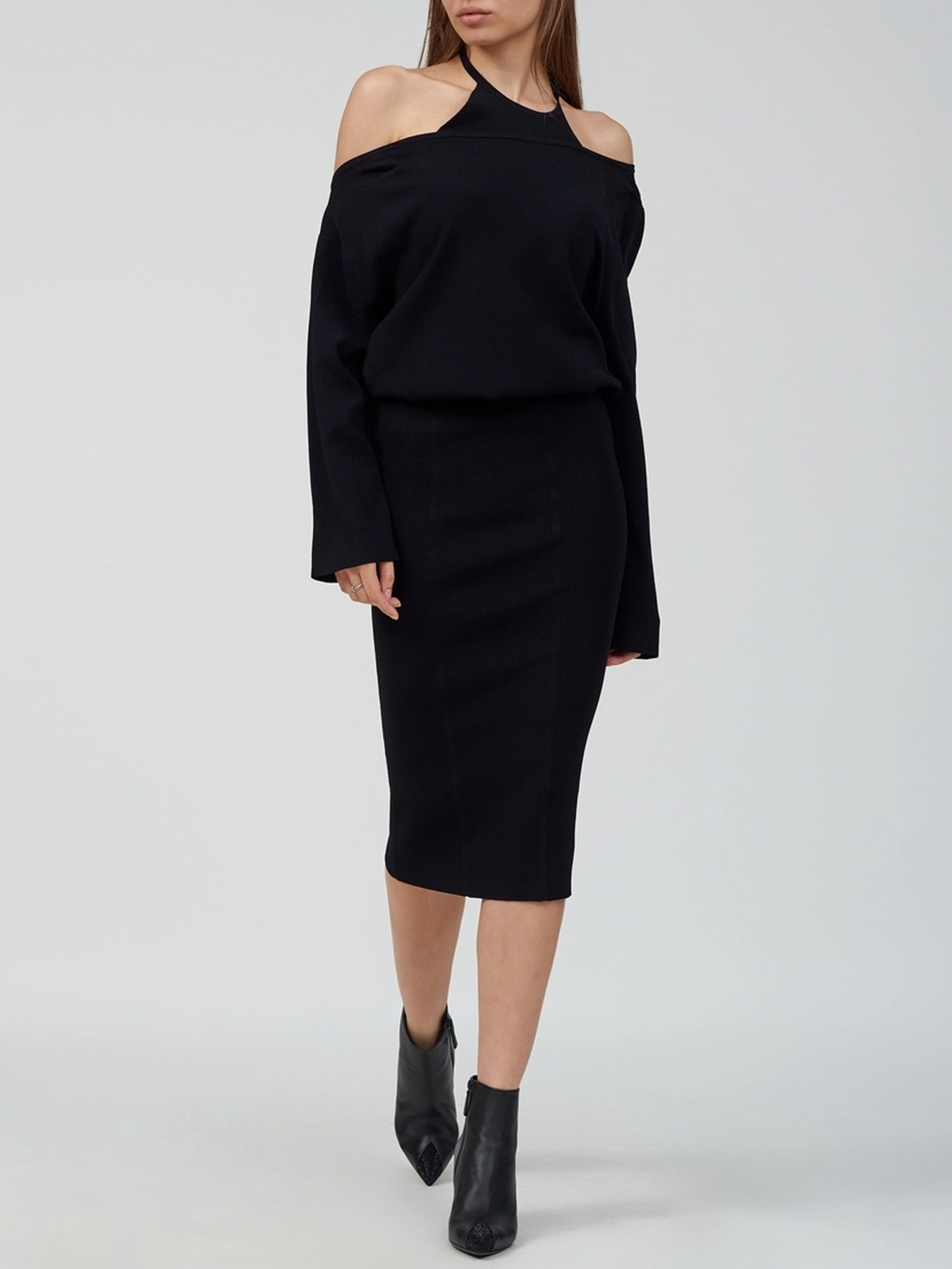 Платье миди Moschino модель 242K2J049287010555 Фото