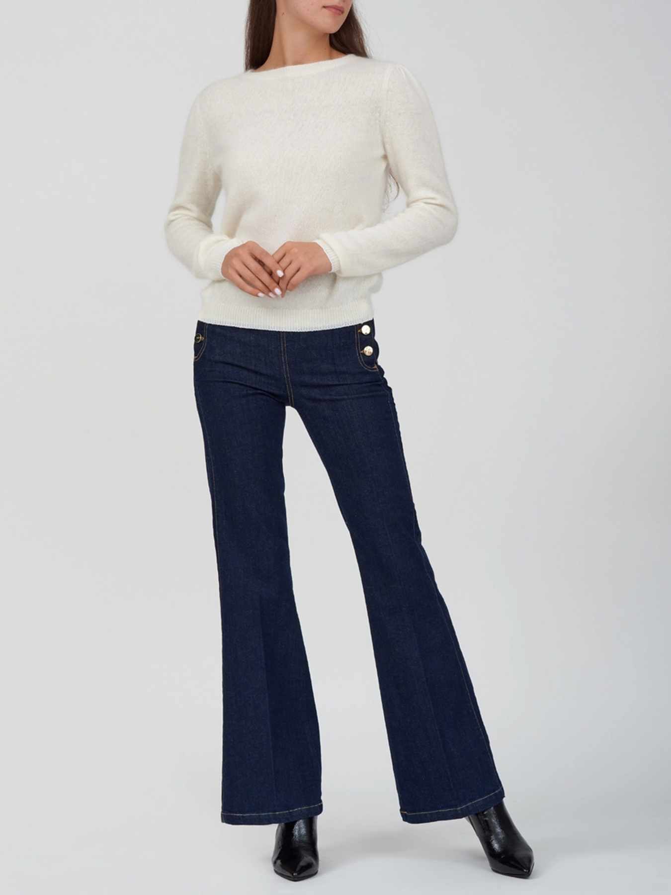 Джемпер KOCCA модель A24PMA2569ABUN60725 Джемпер KOCCA модель A24PMA2569ABUN60725 Фото