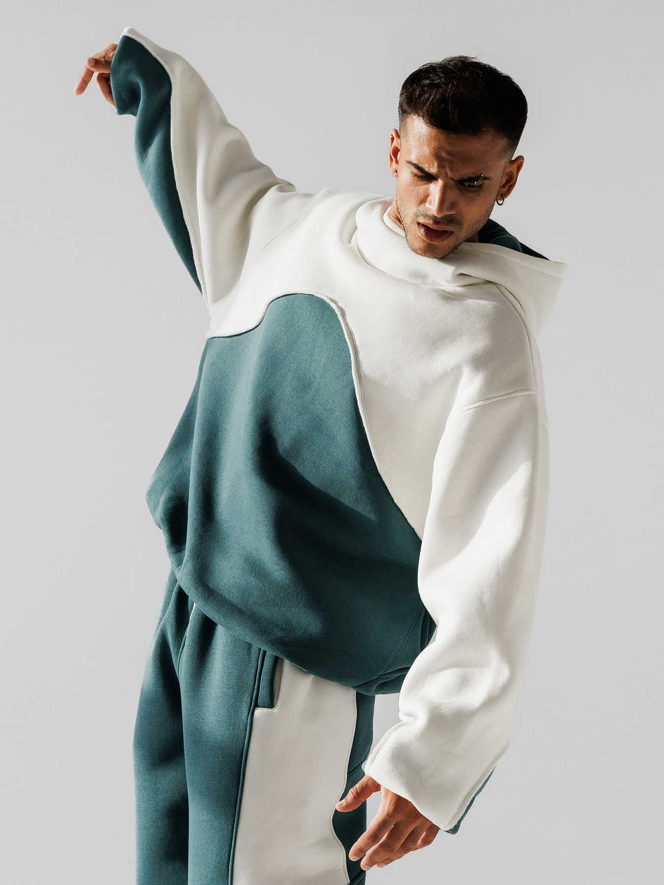 Худі IJ модель hoodie-wave-turquoise Фото