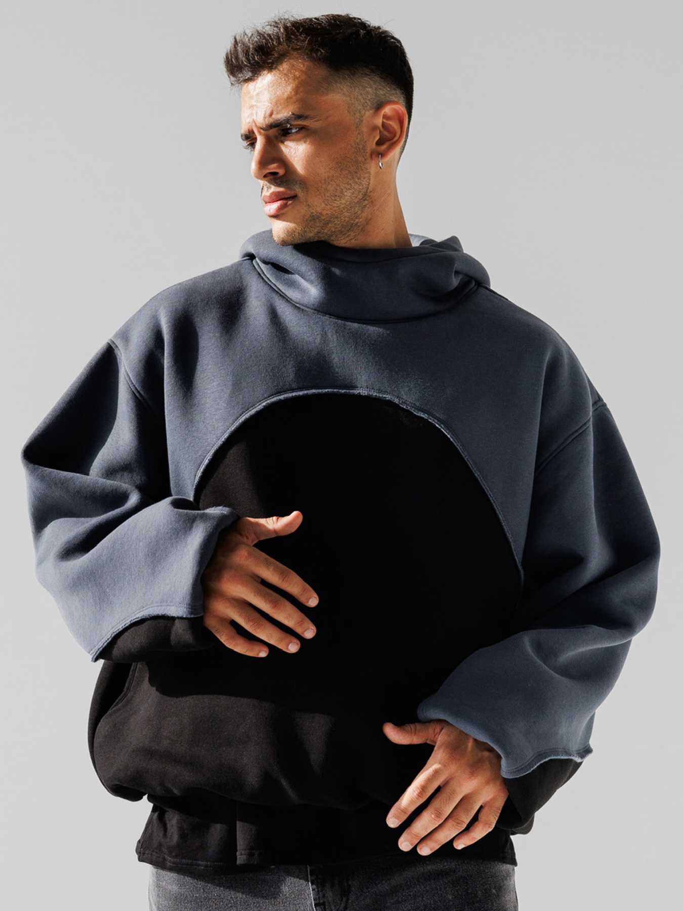 Худі IJ модель hoodie-wave-grafit Фото