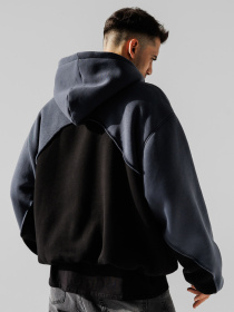 Худі IJ модель hoodie-wave-grafit Худі IJ модель hoodie-wave-grafit Фото