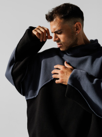 Худі IJ модель hoodie-wave-grafit Худі IJ модель hoodie-wave-grafit Фото