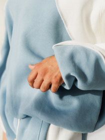 Худі IJ модель hoodie-wave-blue Худі IJ модель hoodie-wave-blue Фото