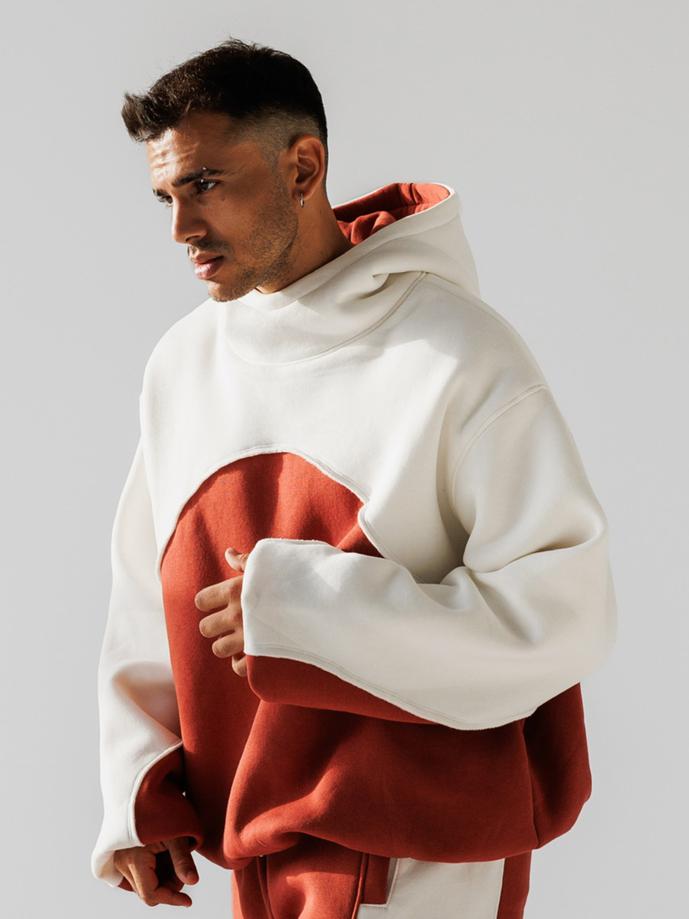 Худи IJ модель hoodie-wave-terracotta Фото