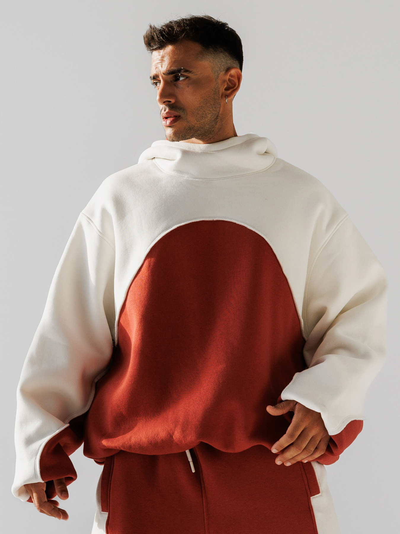 Худи IJ модель hoodie-wave-terracotta Фото