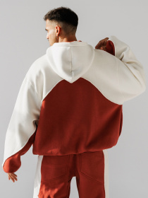 Худі IJ модель hoodie-wave-terracotta Худі IJ модель hoodie-wave-terracotta Фото