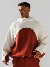 Худі IJ модель hoodie-wave-terracotta Худі IJ модель hoodie-wave-terracotta Фото